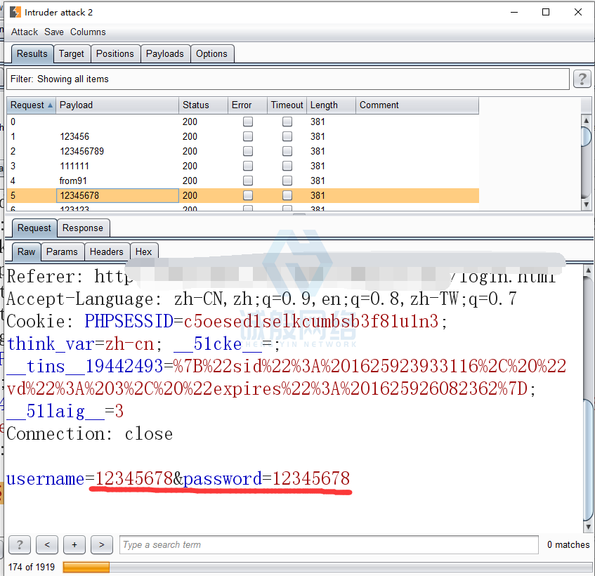 图片[12]-BurpSuite进行后台管理员账户密码爆破-赤道学院